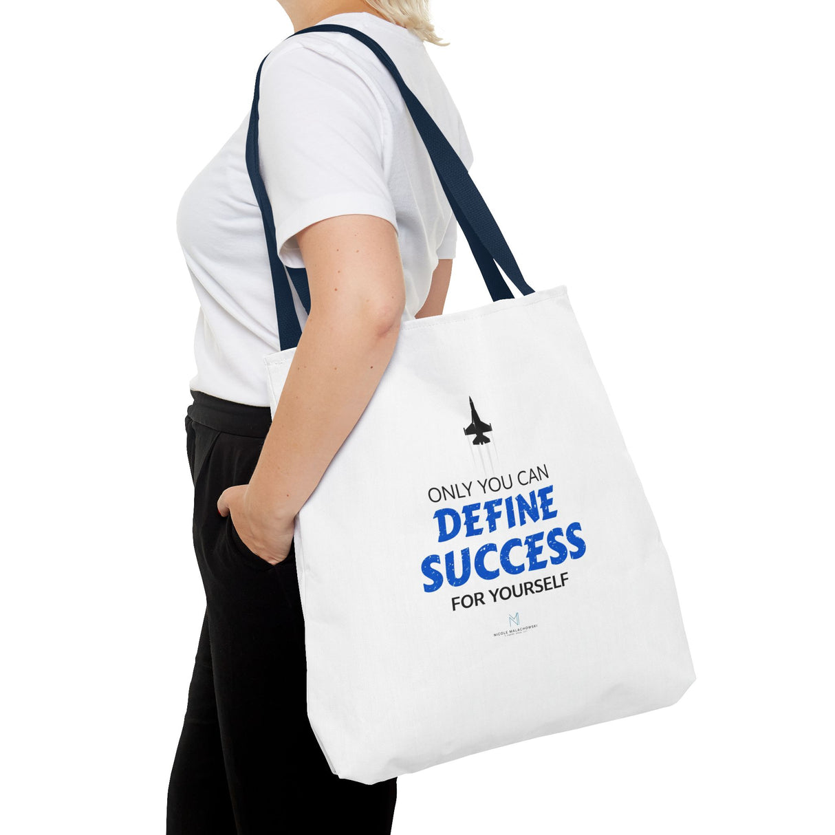 "Define Success" Reusable Shopping Tote Bag