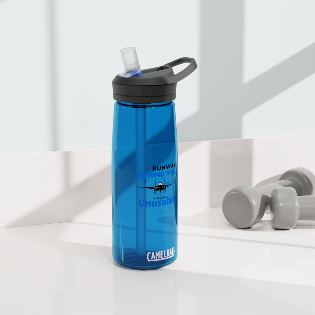 "The Runway Behind You" CamelBak Eddy® Water Bottle, 25oz