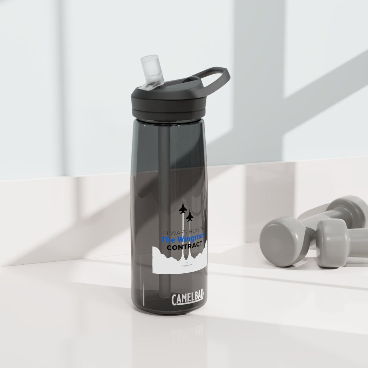 "The Wingman Contract" CamelBak Eddy®  Water Bottle, 25oz