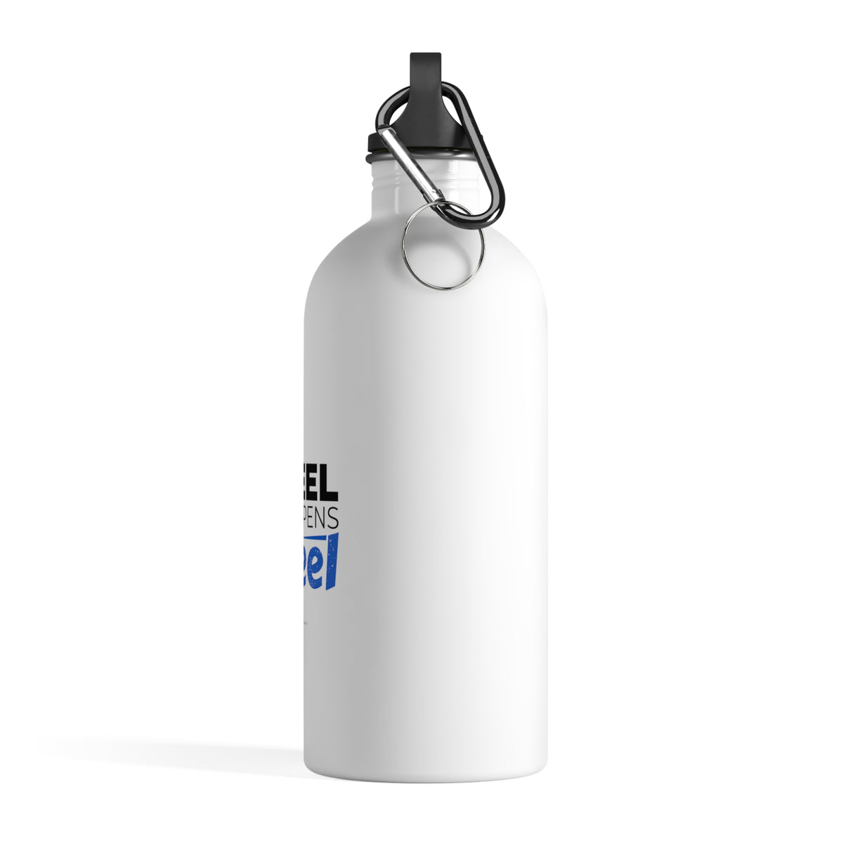 "Steel Sharpens Steel" II Stainless Steel Water Bottle
