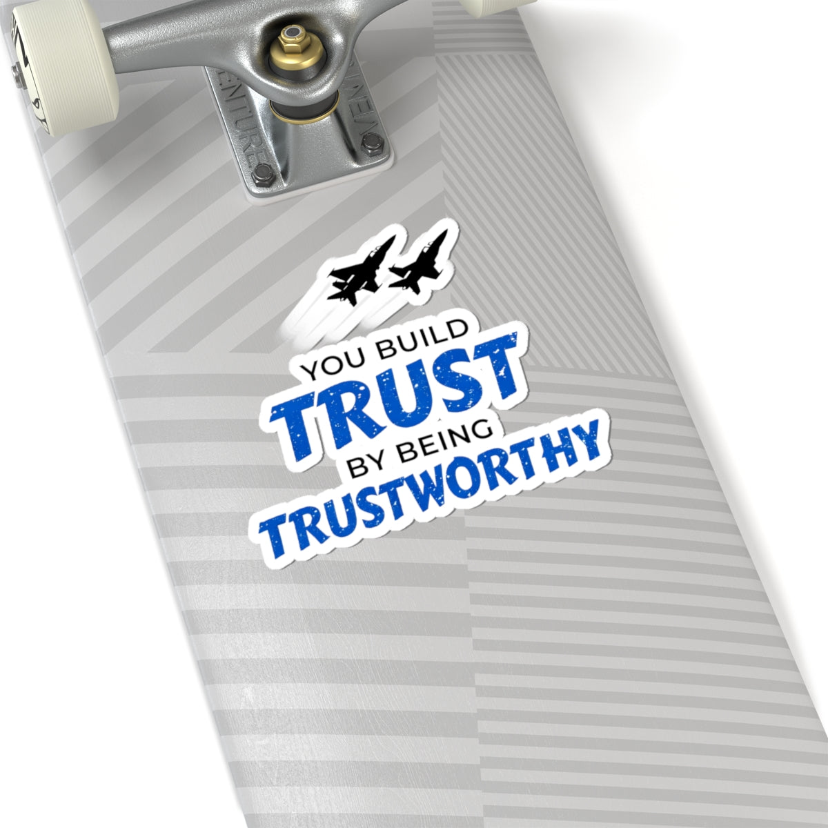 "Trustworthy" Kiss-Cut Sticker