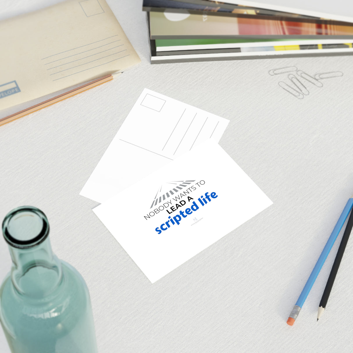 "Scripted Life" Postcards (10pcs)