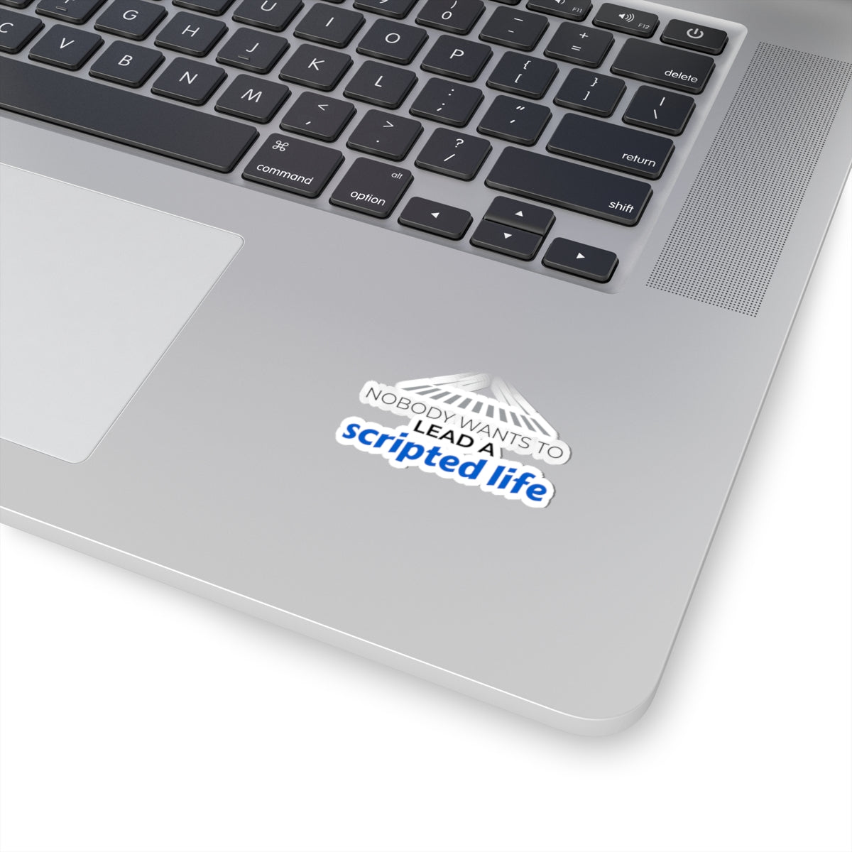 "Scripted Life" Kiss-Cut Sticker