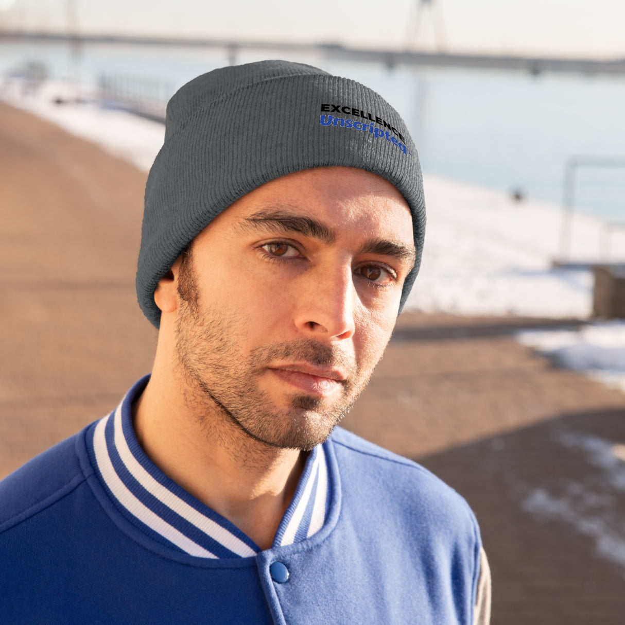 "Excellence Unscripted" Knit Beanie