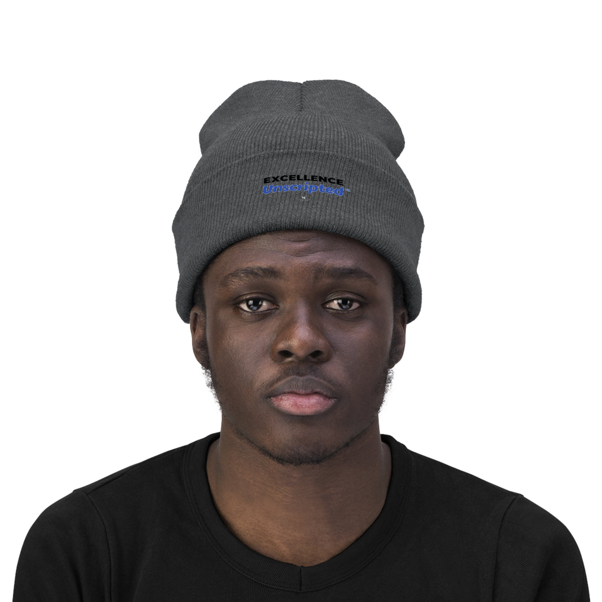 "Excellence Unscripted" Knit Beanie
