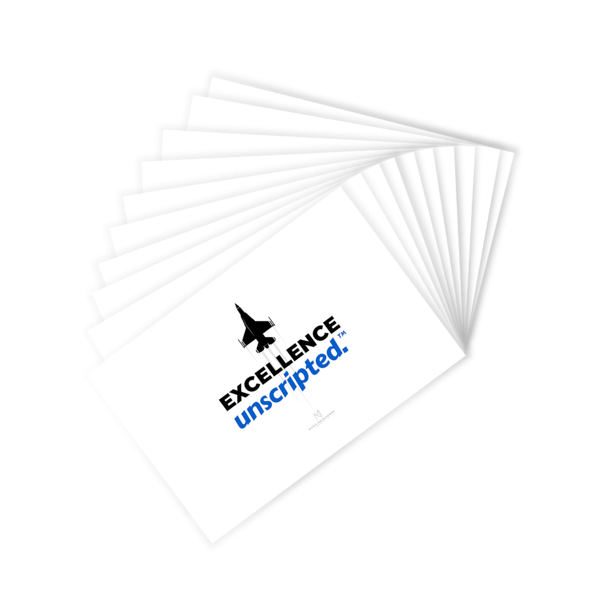 "Excellence Unscripted" Postcards (10pcs)