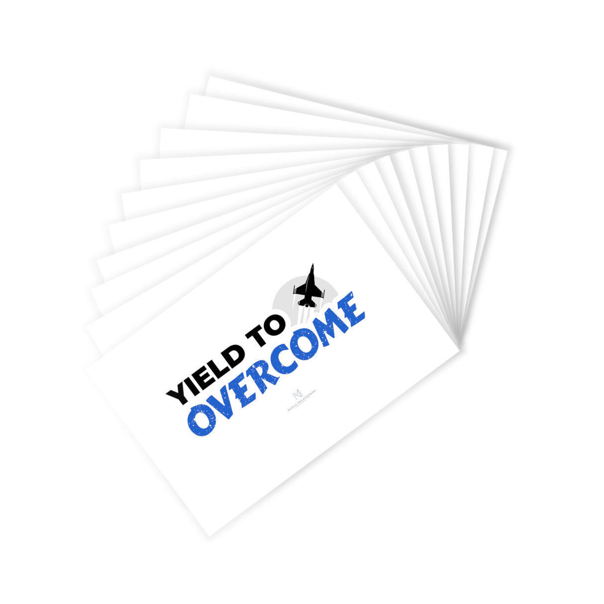 "Yield to Overcome" Postcards (10pcs)