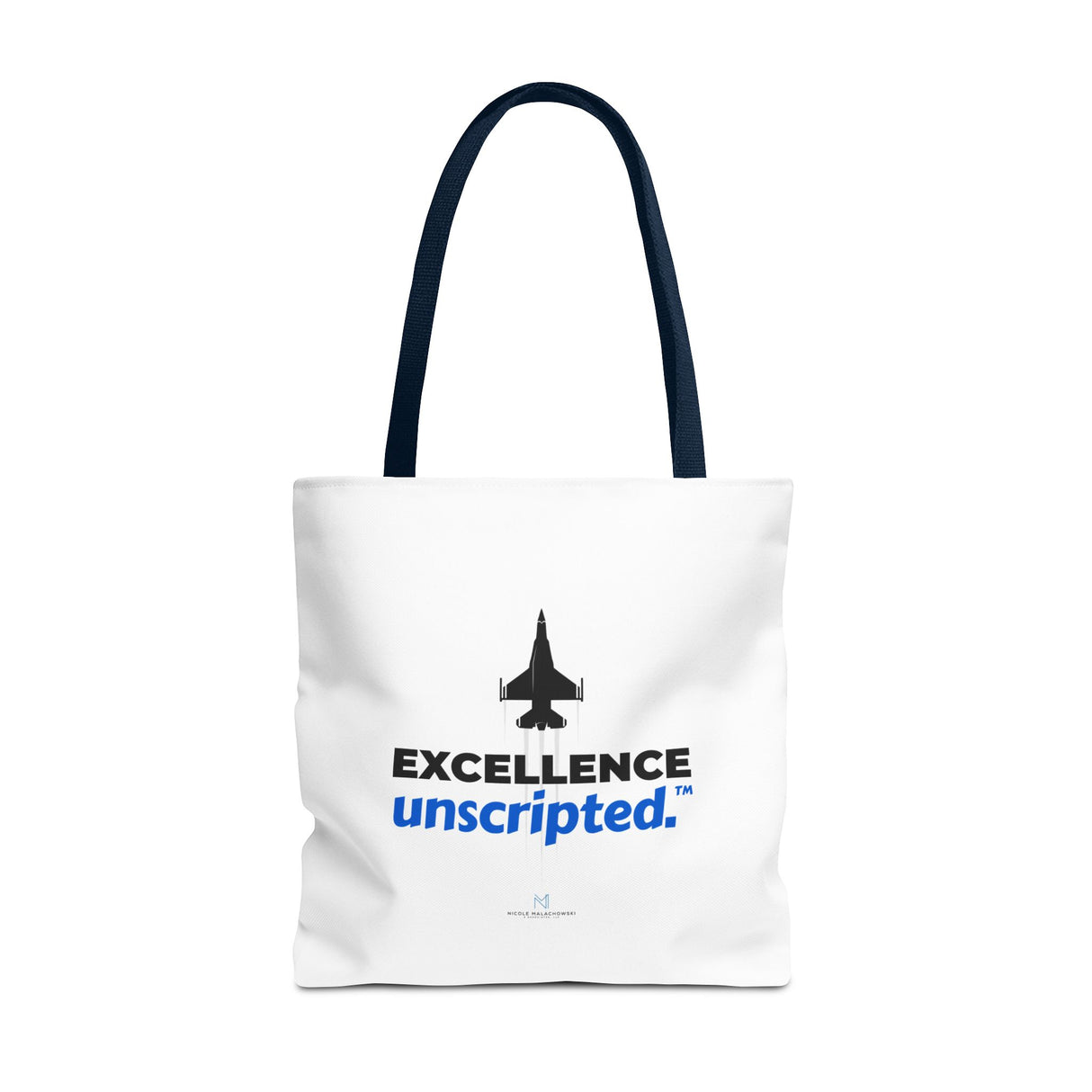 "Excellence Unscripted" Reusable Shopping Tote Bag
