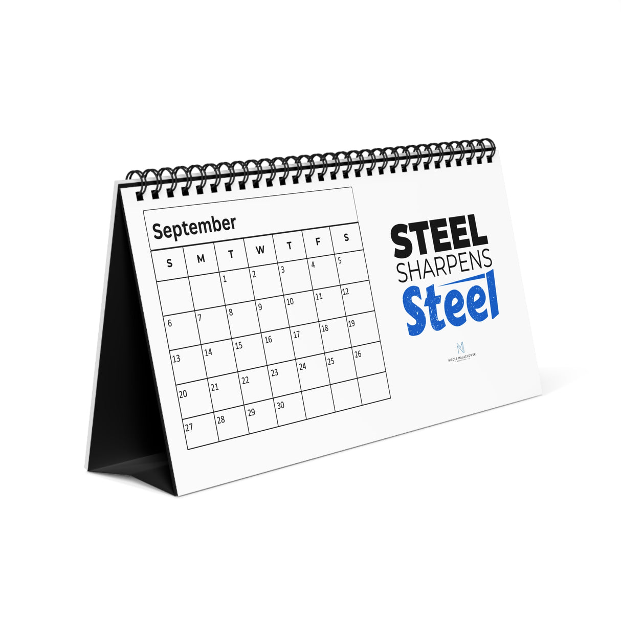 Desktop Quote Calendar 2026 — Corporate Logo Desk Calendar