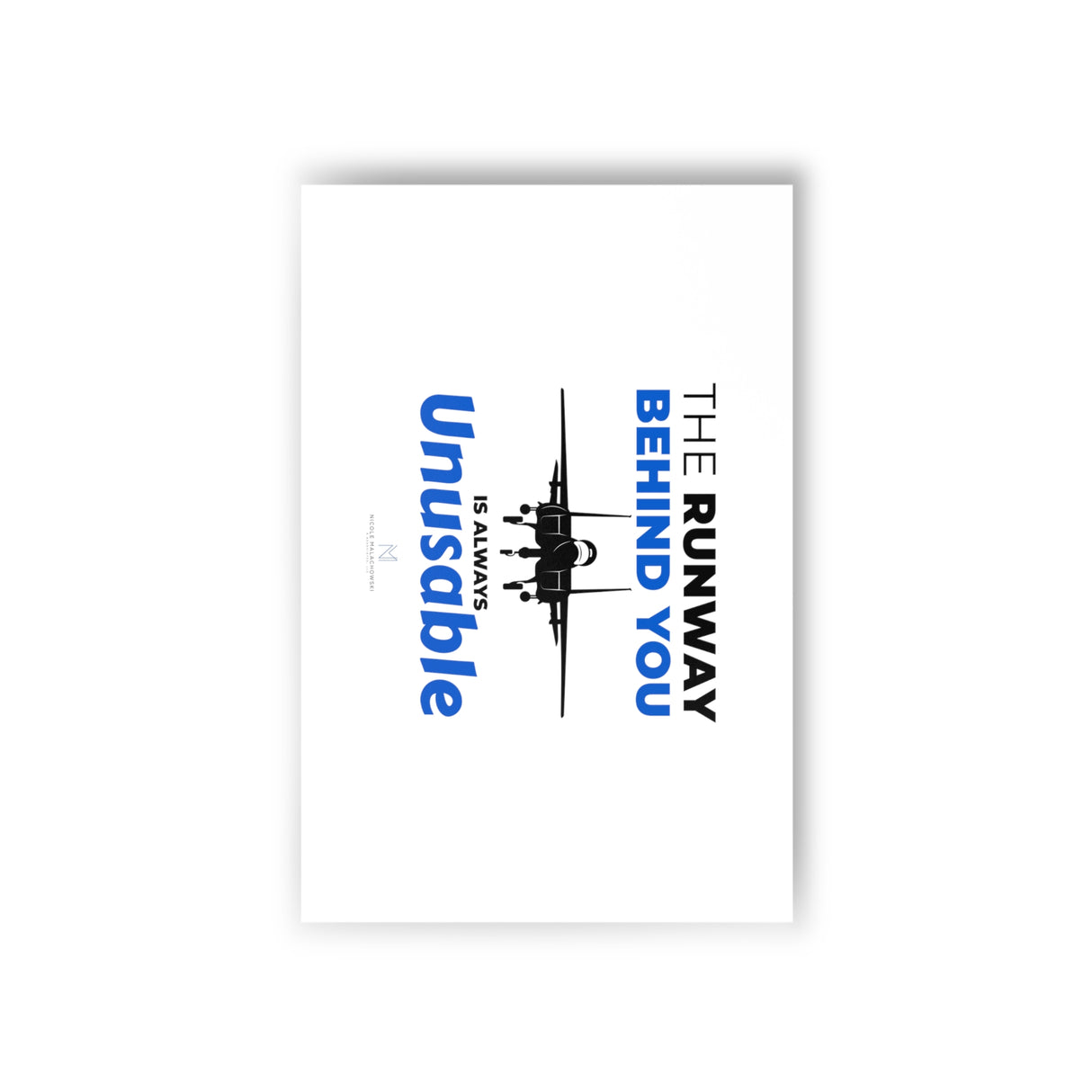 "The Runway Behind You" Postcards (10pcs)