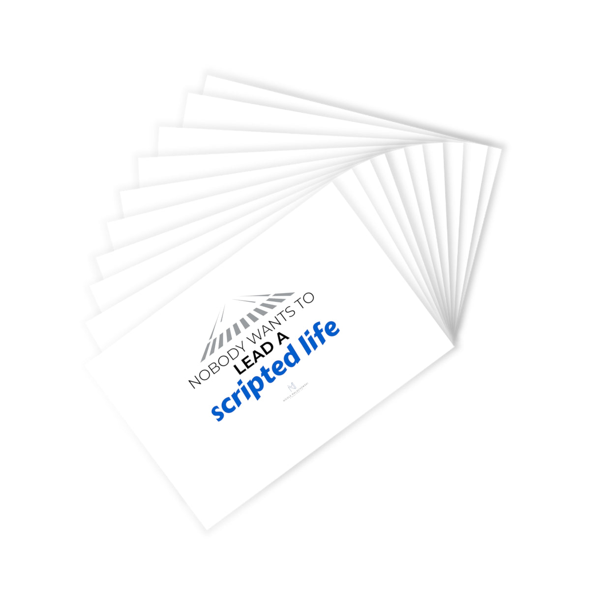 "Scripted Life" Postcards (10pcs)