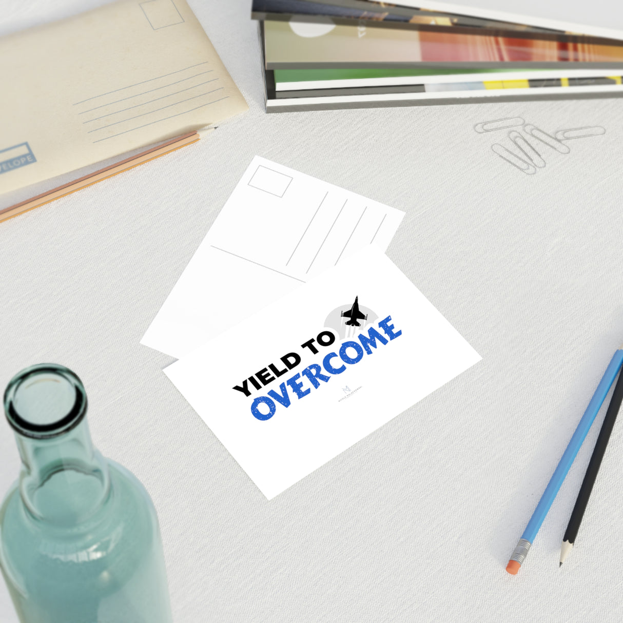 "Yield to Overcome" Postcards (10pcs)