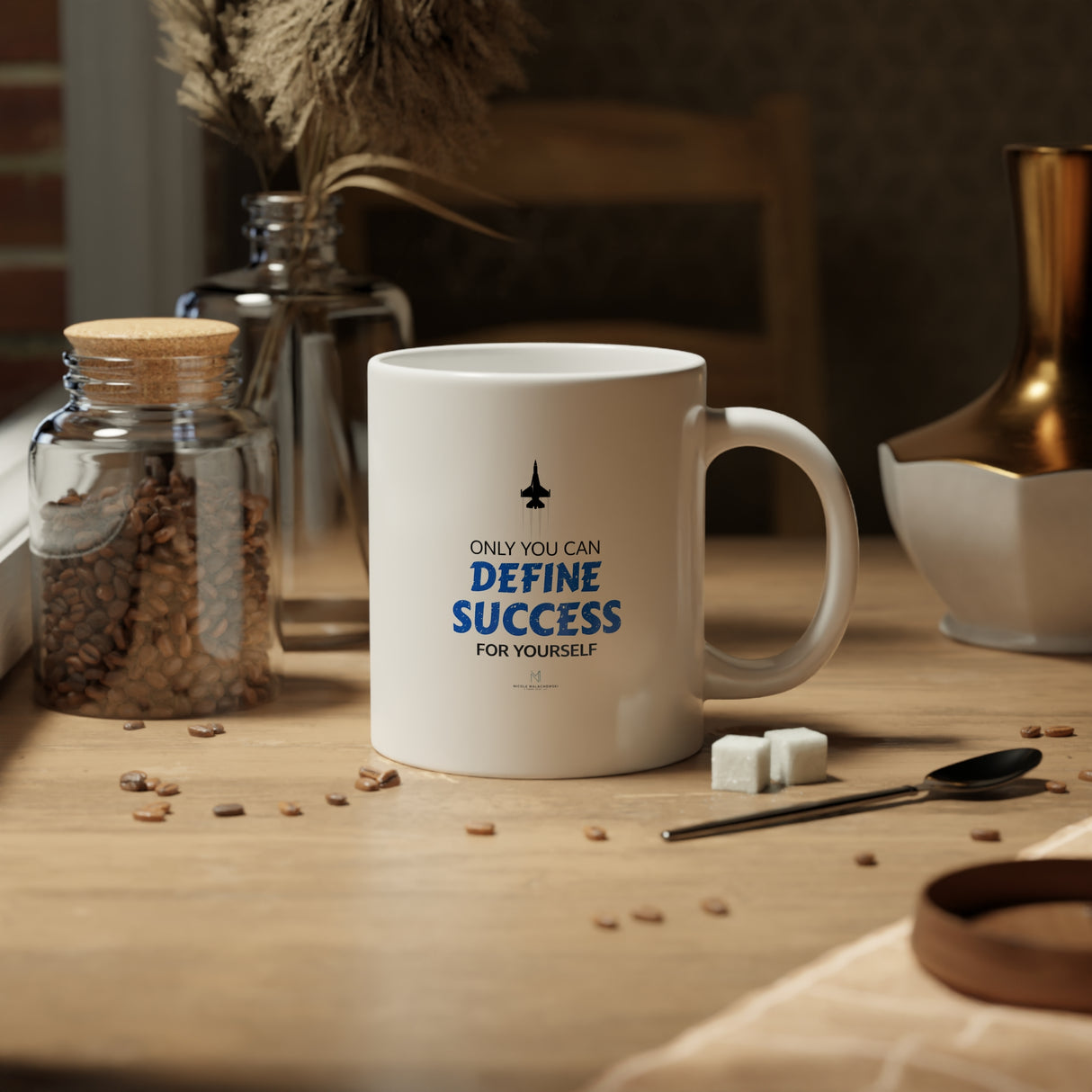 "Only You Can Define Success For Yourself" Jumbo Mug, 20oz