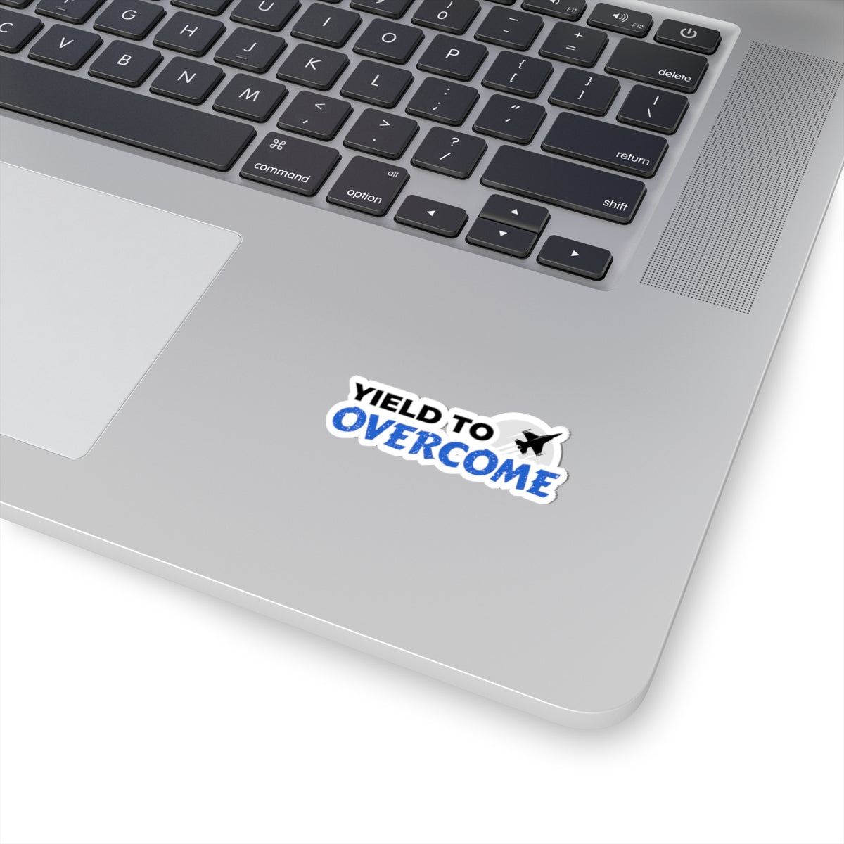 "Yield To Overcome" Kiss-Cut Sticker