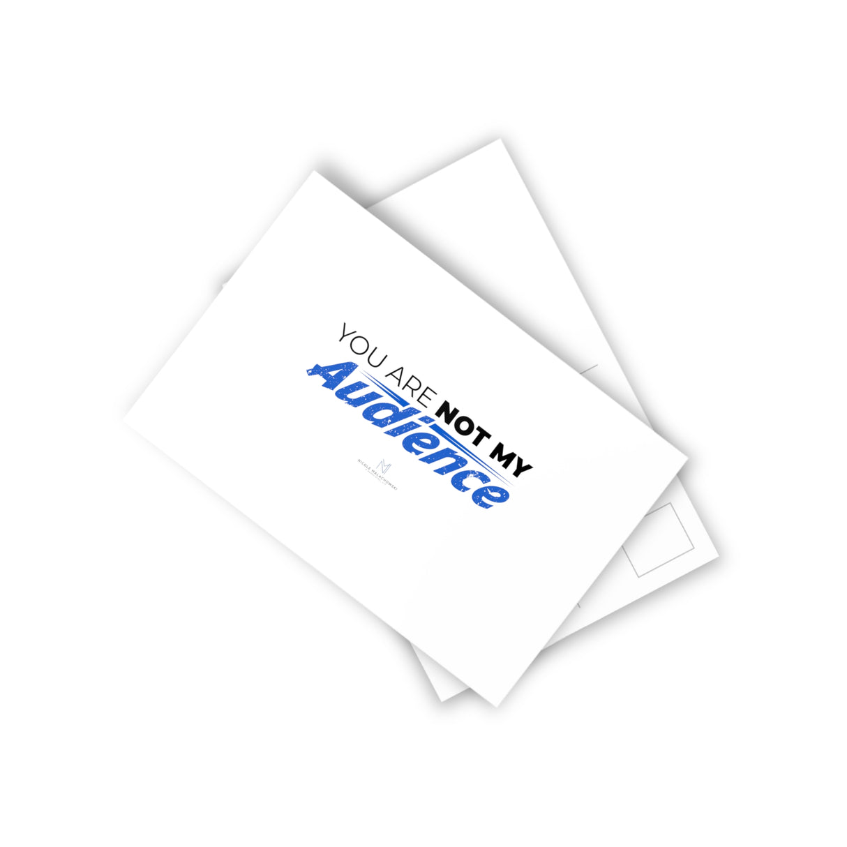 "Not My Audience" Postcards (10pcs)