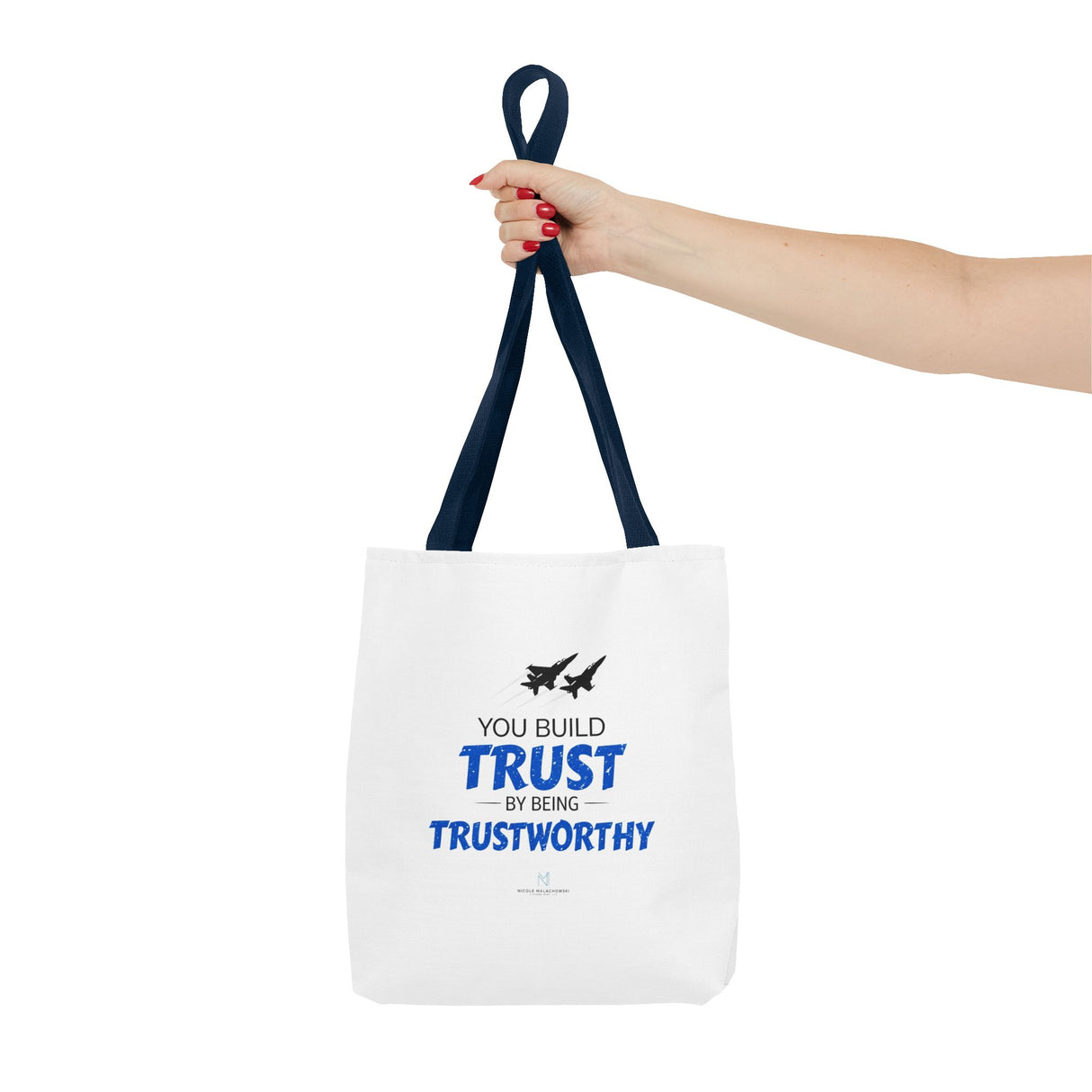 "Build Trust" Reusable Shopping Tote Bag