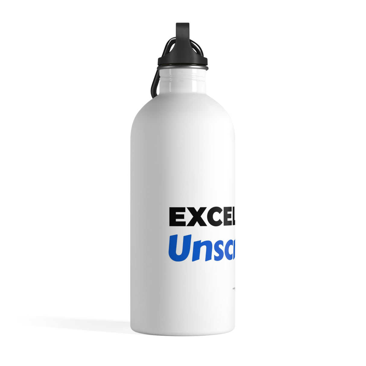 "Excellence Unscripted" Stainless Steel Water Bottle