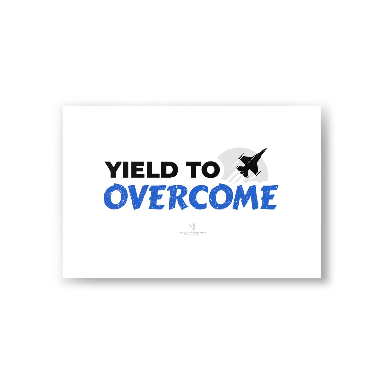 "Yield to Overcome" Postcards (10pcs)