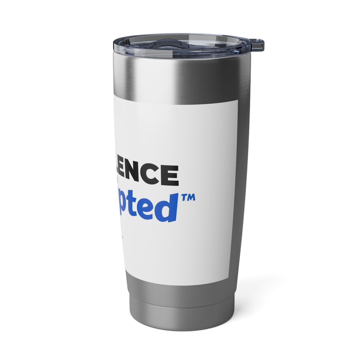 "Excellence Unscripted" 20oz White Tumbler