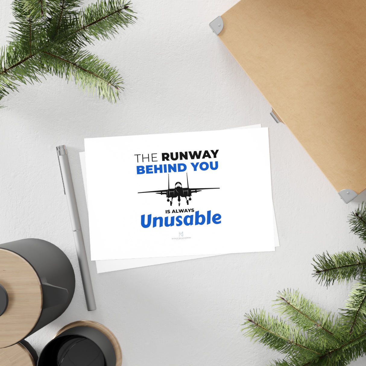"The Runway Behind You" Postcards (10pcs)