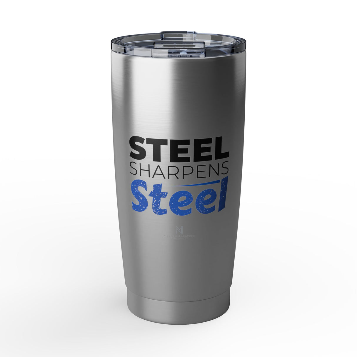 "Steel Sharpens Steel" 20oz Tumbler