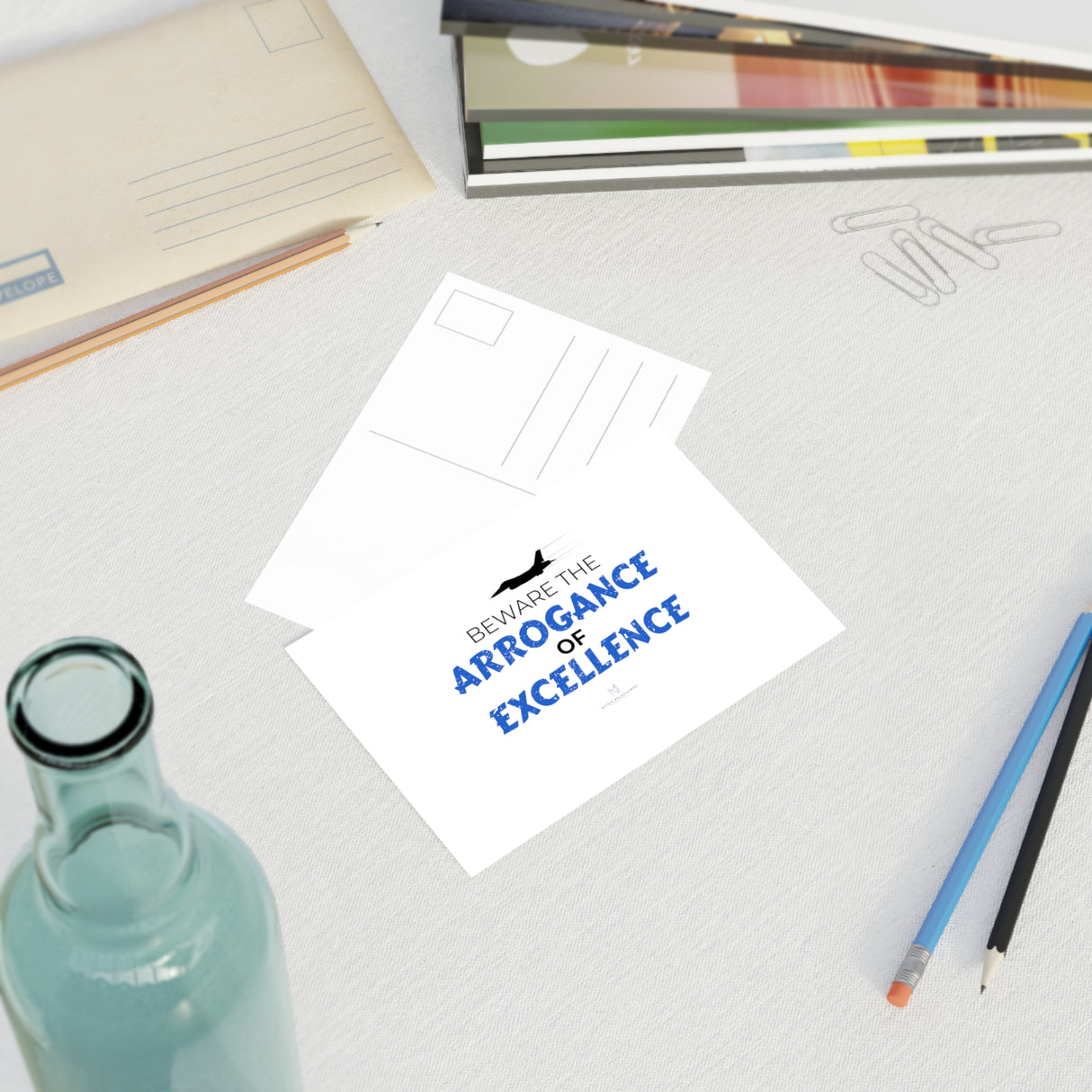 "Arrogance of Excellence" Postcards (10pcs)
