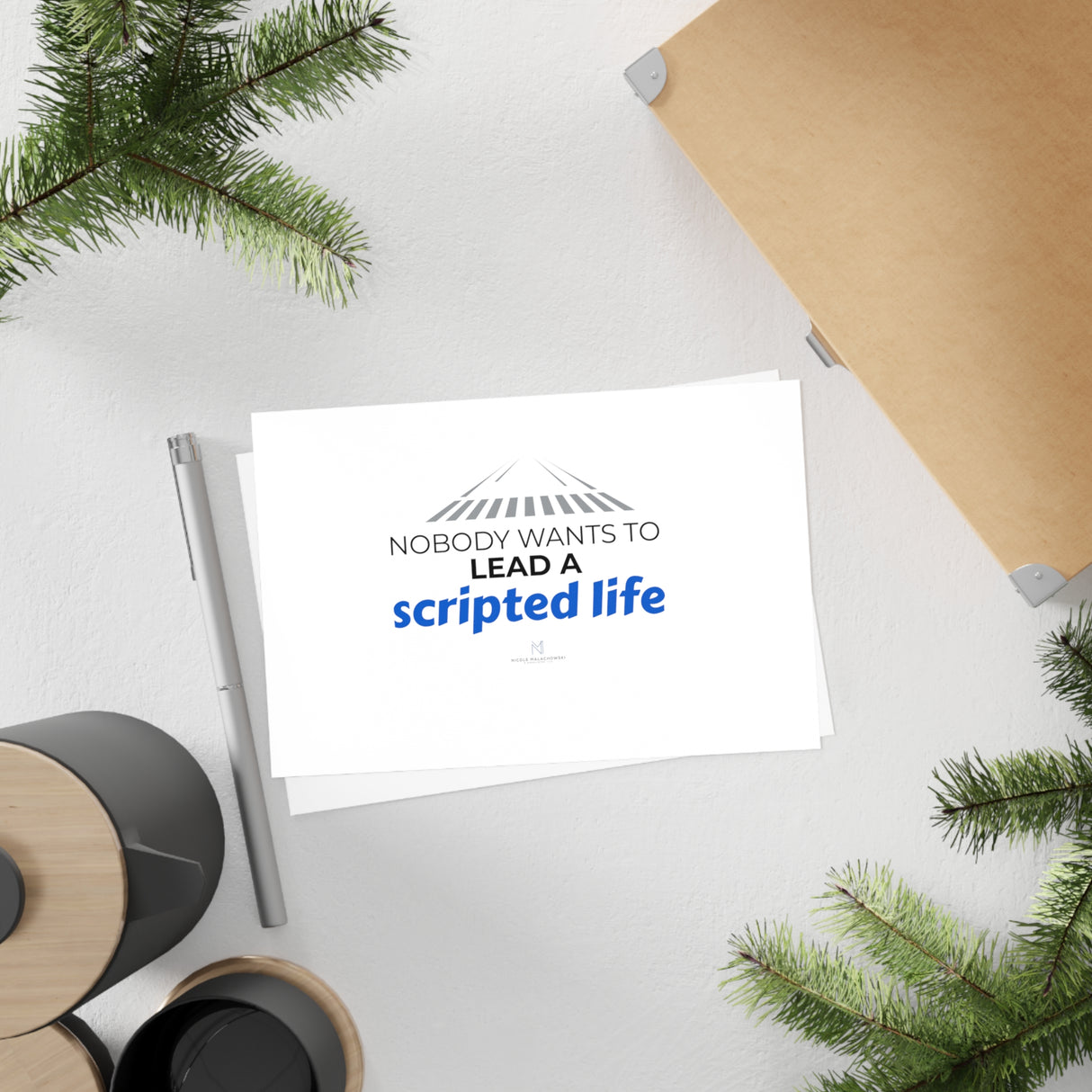 "Scripted Life" Postcards (10pcs)