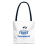 "Build Trust" Reusable Shopping Tote Bag