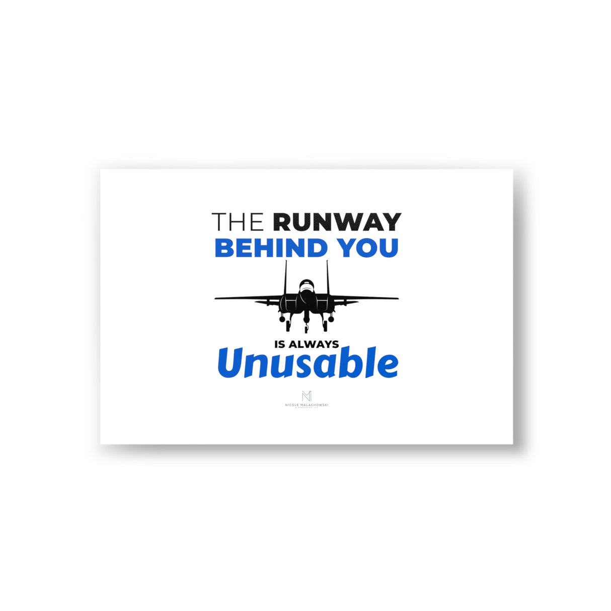 "The Runway Behind You" Postcards (10pcs)
