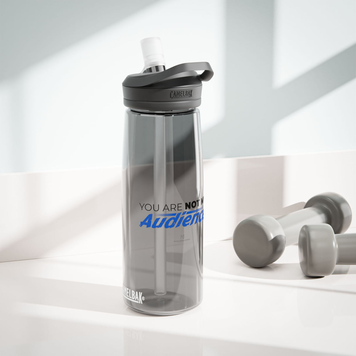 "Not My Audience" CamelBak Eddy® Water Bottle, 25oz