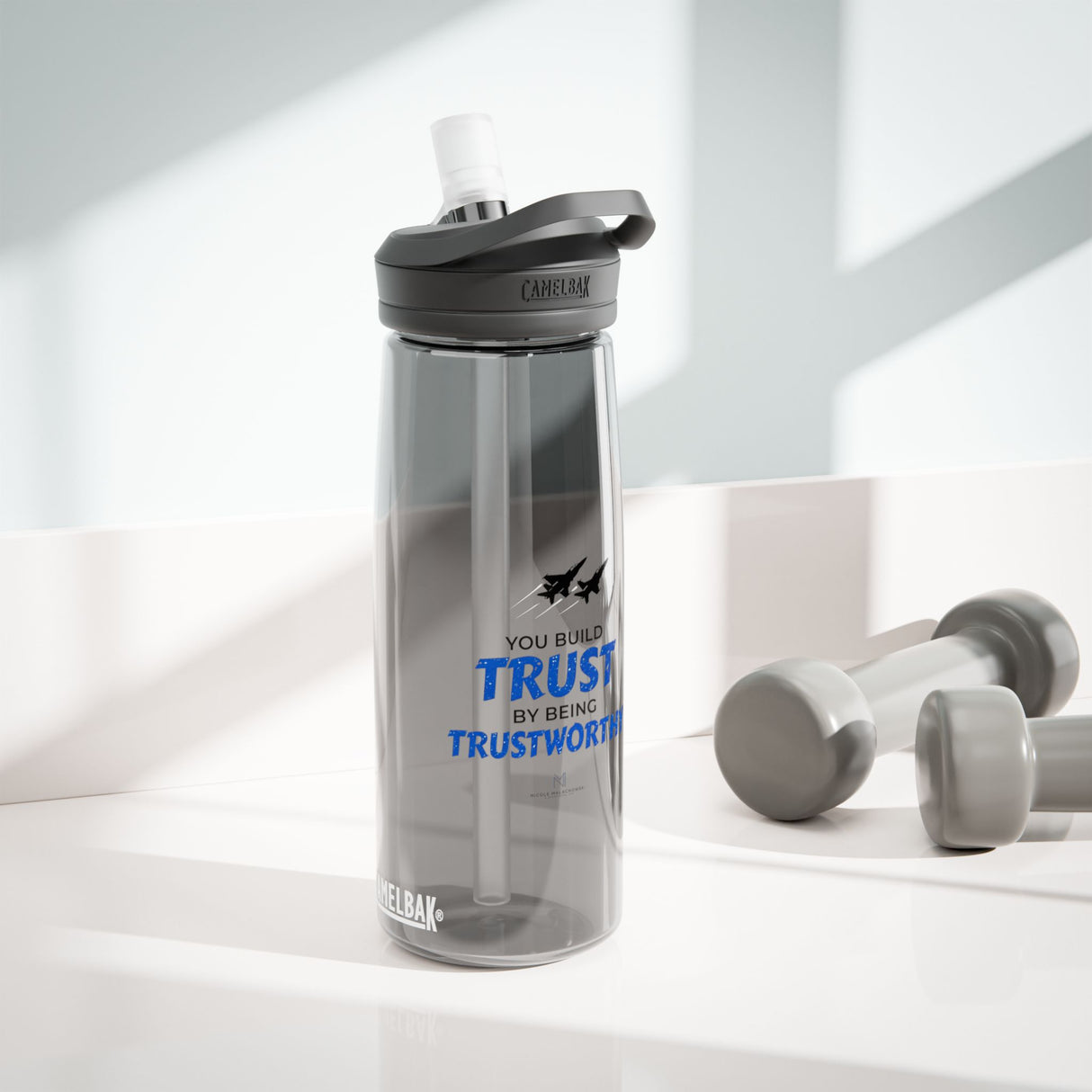 "Trustworthy" CamelBak Eddy® Water Bottle, 25oz