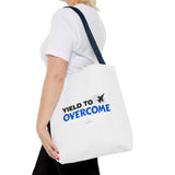"Yield To Overcome" Reusable Shopping Tote Bag