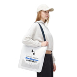 "The Wingman Contract" Reusable Shopping Tote Bag