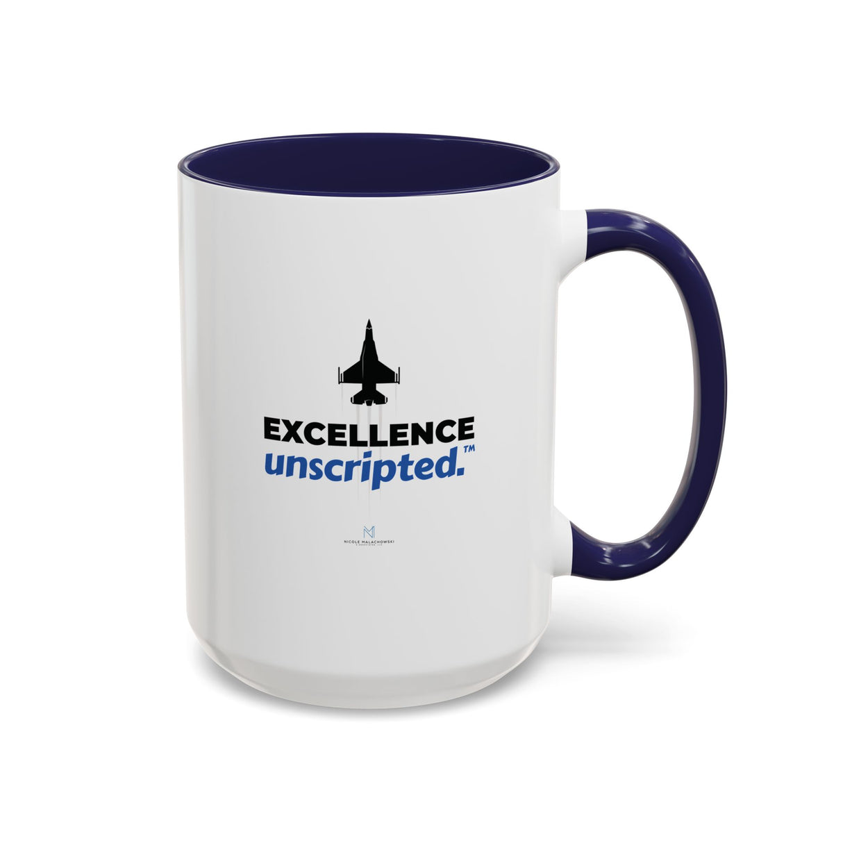 "Excellence Unscripted" 15oz Accent Coffee Mug