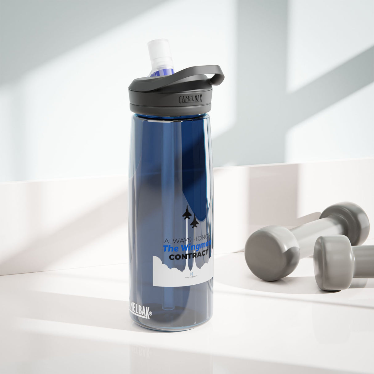 "The Wingman Contract" CamelBak Eddy®  Water Bottle, 25oz