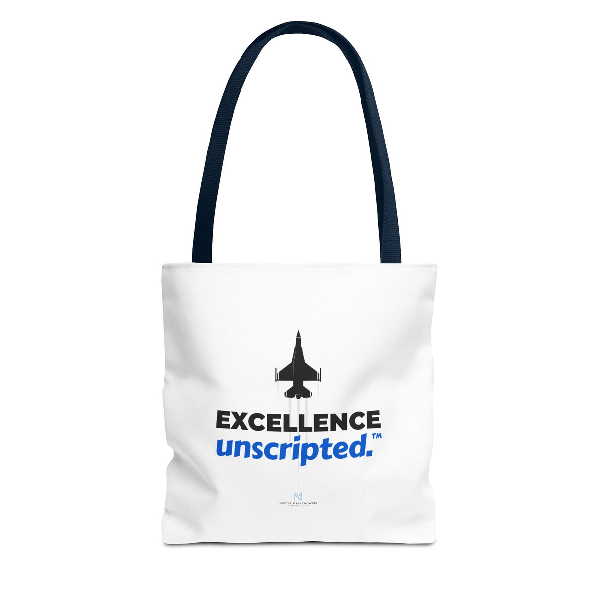 "Excellence Unscripted" Reusable Shopping Tote Bag