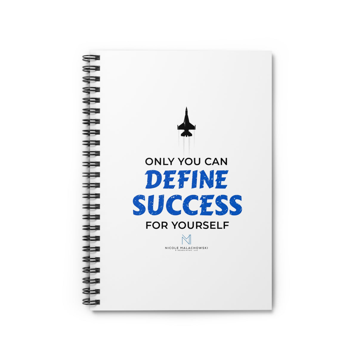 "Define Success" Spiral Notebook
