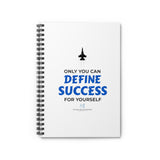 "Define Success" Spiral Notebook