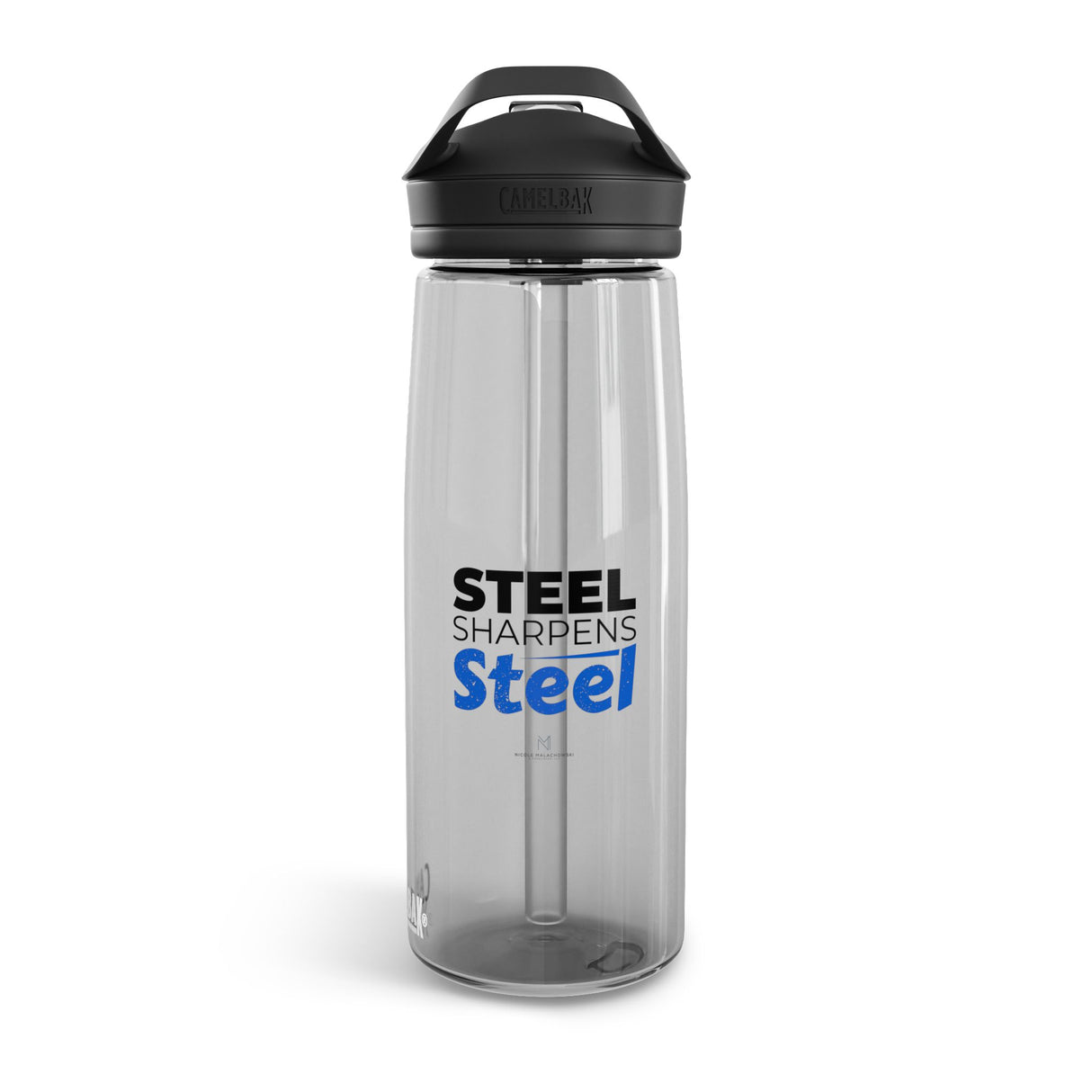 "Steel Sharpens Steel" CamelBak Eddy® Water Bottle, 25oz