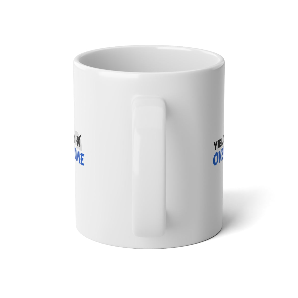 "Yield To Overcome" Jumbo Mug, 20oz