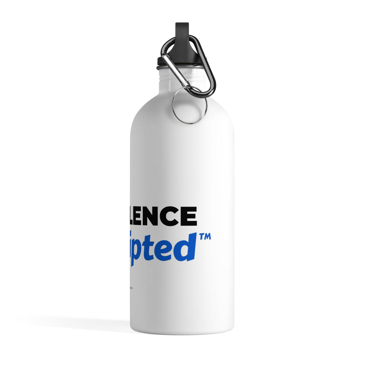 "Excellence Unscripted" Stainless Steel Water Bottle