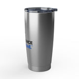 "Excellence Unscripted" 20oz White Tumbler