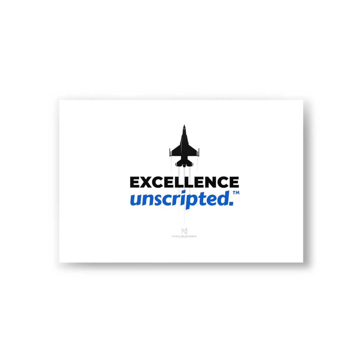 "Excellence Unscripted" Postcards (10pcs)
