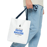"Define Success" Reusable Shopping Tote Bag