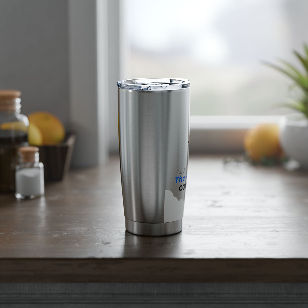 "Wingman Contract" 20oz Silver Tumbler
