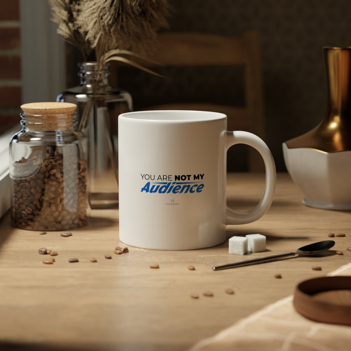 "You Are Not My Audience" Jumbo Mug, 20oz