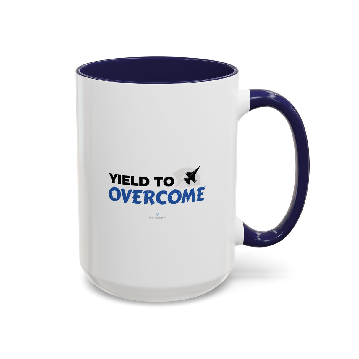 "Yield To Overcome" 15oz Accent Coffee Mug