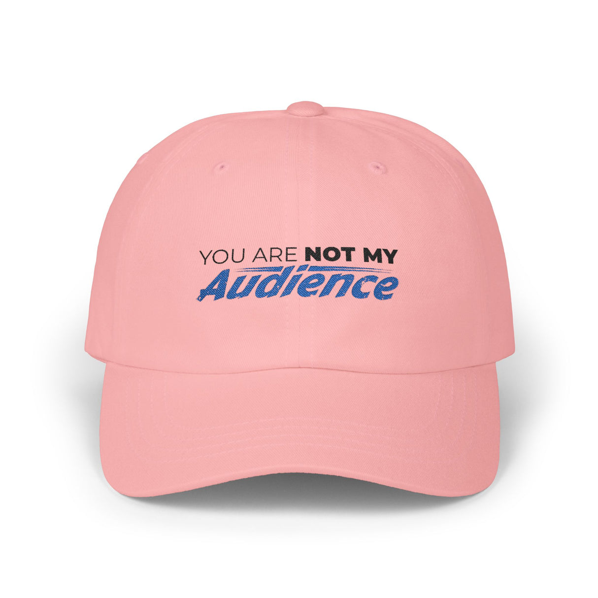 "You Are Not My Audience" Dad Cap