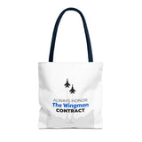 "The Wingman Contract" Reusable Shopping Tote Bag
