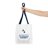 "The Wingman Contract" Reusable Shopping Tote Bag